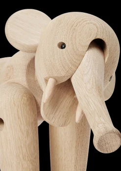 Clearance Elefant stor i træ fra serien Other animals Nyheder|Træfigurer & Skulpturer
