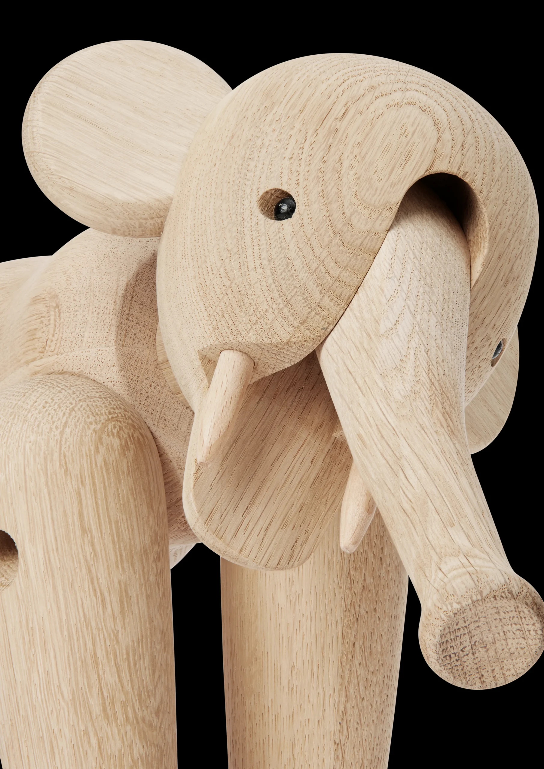 Clearance Elefant stor i træ fra serien Other animals Nyheder|Træfigurer & Skulpturer