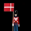 Discount Fanebærer mini i rød fra serien Figurines Træfigurer & Skulpturer