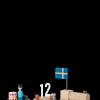 Hot Fødselsdagstog Svensk eg/røget eg | Køb her Træfigurer & Skulpturer|Fødselsdag
