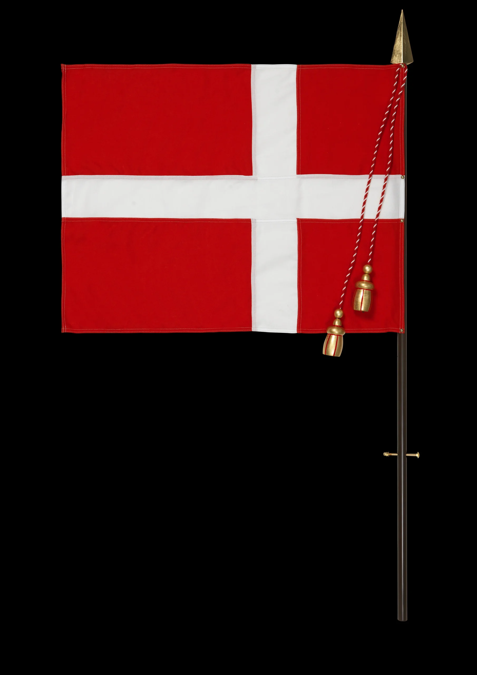Clearance Flagstang med flag til stor garder | Køb her Reservedele Og Tilbehør