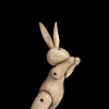 Best Kanin H16 cm i træ fra serien Other animals Træfigurer & Skulpturer