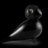 Ravn Sangfugl stor i sort fra serien Birds Træfigurer & Skulpturer