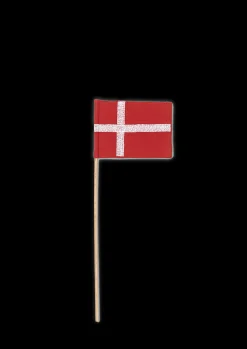 New Reservedel Tekstilflag til lille garder rød/hvid Reservedele Og Tilbehør|Fødselsdag