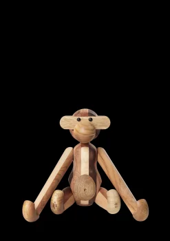 Online Reworked jubilæum Abe mellem i træ | Køb her Træfigurer & Skulpturer