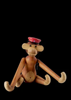 Hot Russelue lille i rød fra serien Figurines Træfigurer & Skulpturer