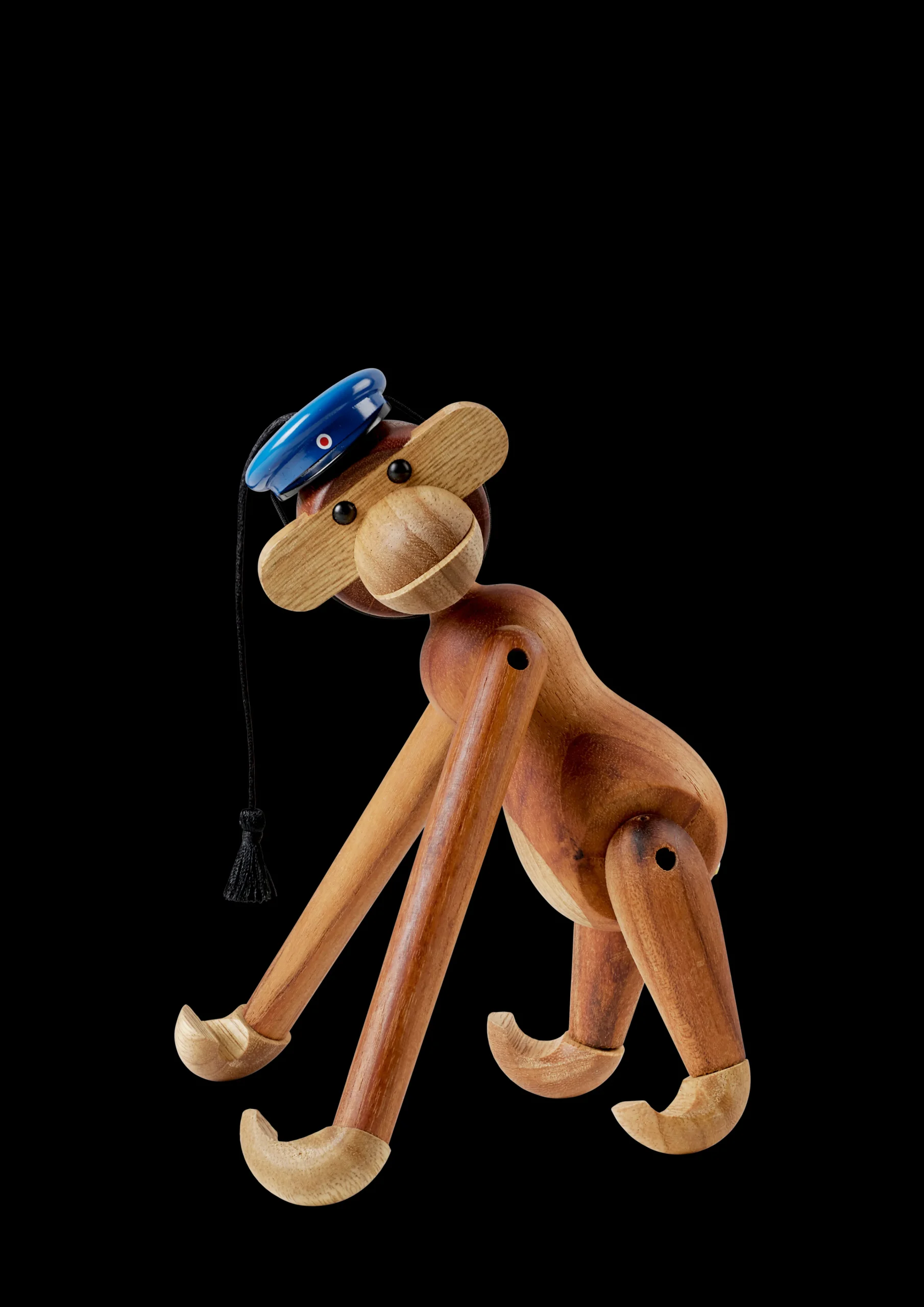 Clearance Russelue lille i blå fra serien Figurines Træfigurer & Skulpturer