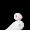 Best Sangfugl Love H15.5 cm hvid/rosa | Køb her Træfigurer & Skulpturer