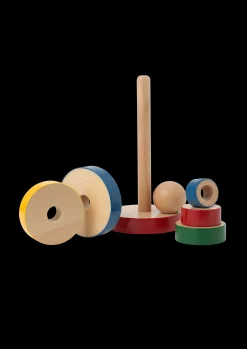Outlet Stabel Tårn Ø11 cm i multi fra serien Babies Børn Legetøj