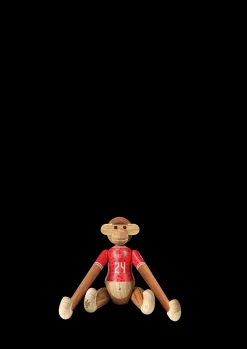 New x DBU Abe Herre 2024 mini teak/limba | Køb her Træfigurer & Skulpturer
