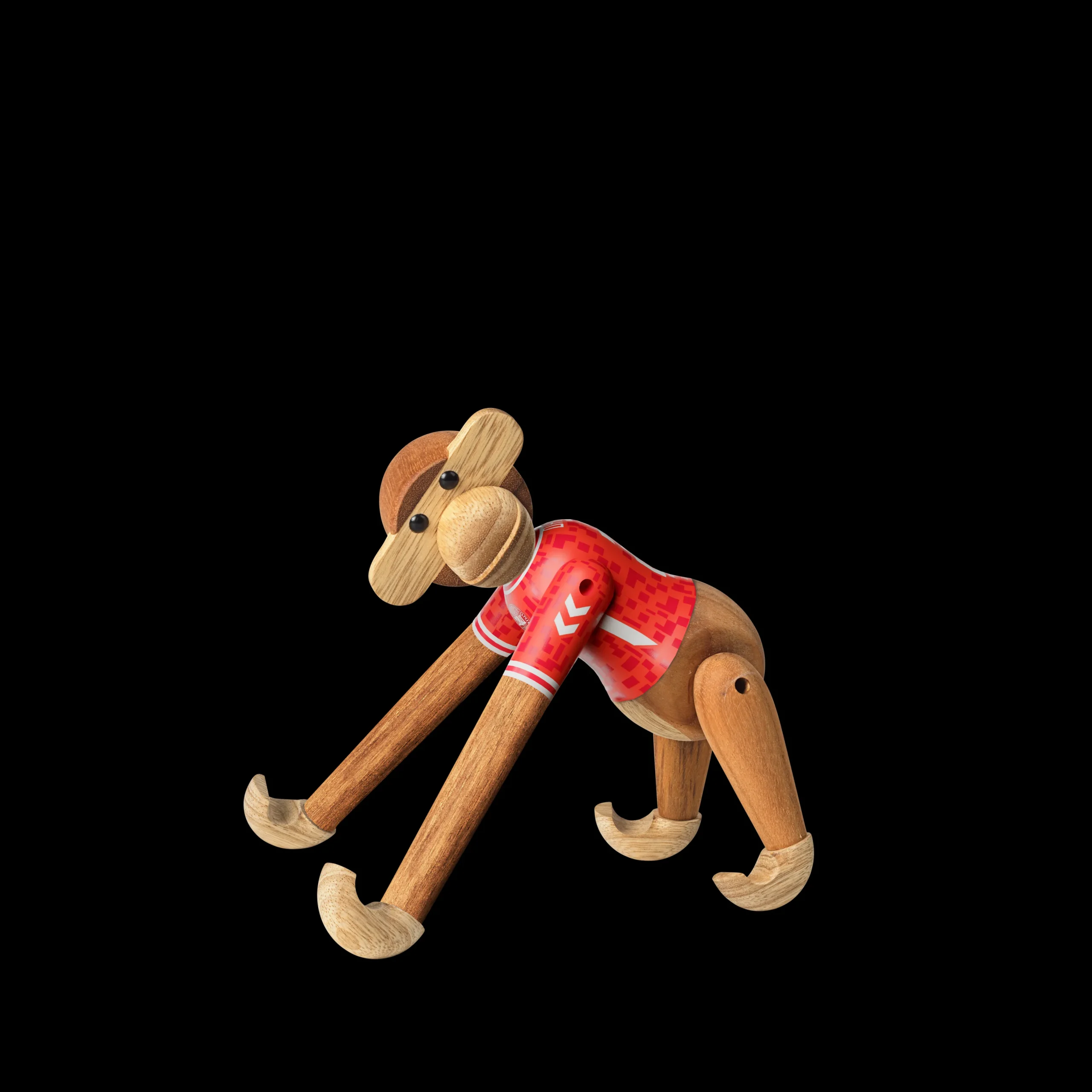 New x DBU Abe Herre 2024 mini teak/limba | Køb her Træfigurer & Skulpturer