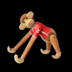 x DBU Abe Herre 2024 lille teak/limba | Køb her Træfigurer & Skulpturer
