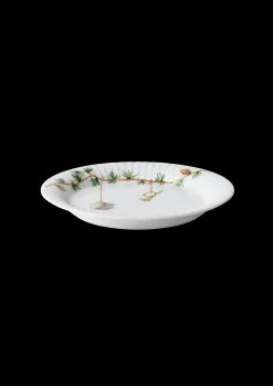 Sale Hammershøi Christmas Tallerken Ø19 cm hvid m. deko Desserttallerkener Og Isasietter|Stel