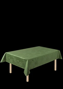 Clearance Hammershøi Poppy Damaskdug 150x220 cm grøn | Køb her Duge|Duge