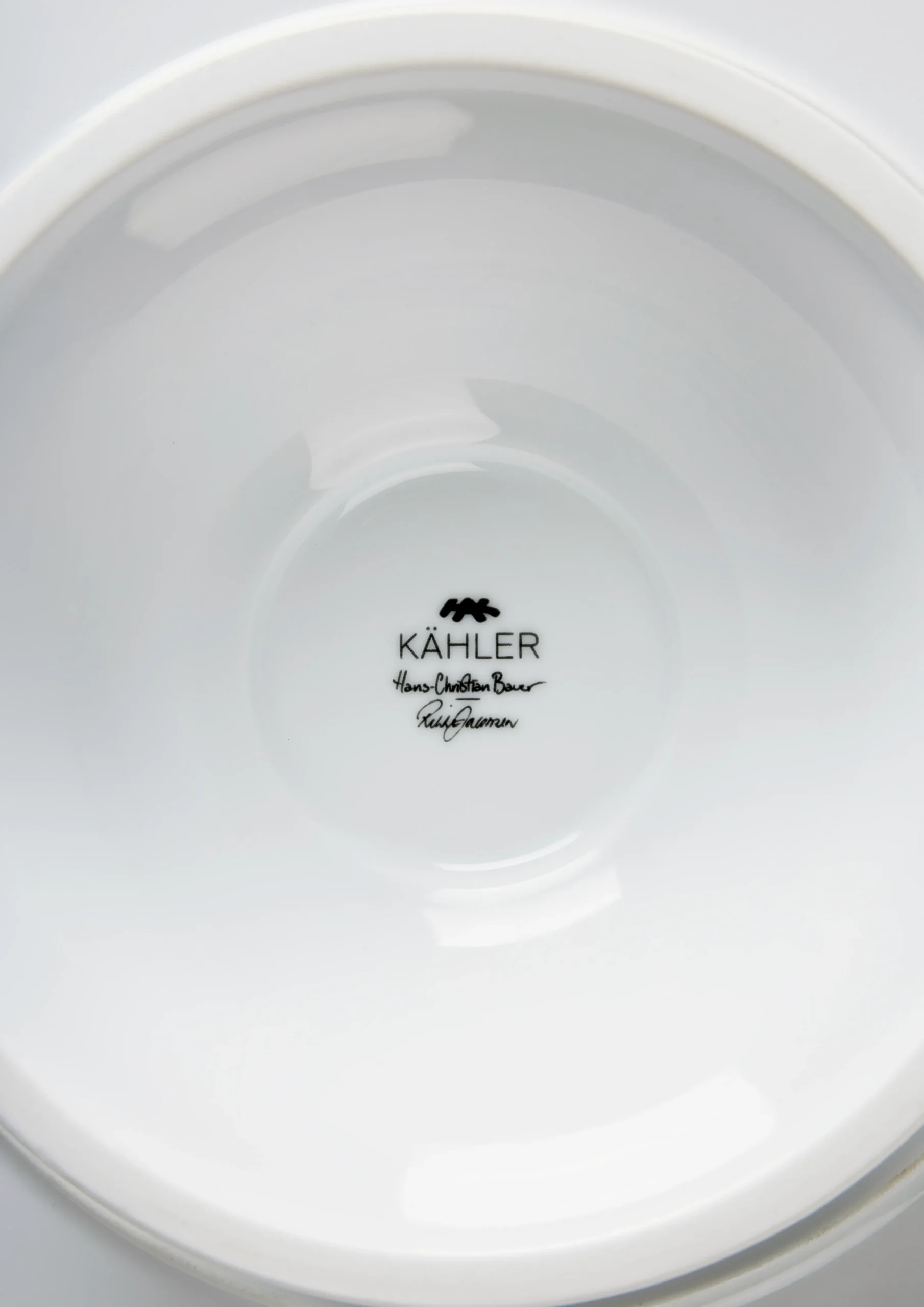 Clearance Hammershøi Poppy Kagefad hvid m. deko | Køb her Kagefad & Etagere|Serveringsfade