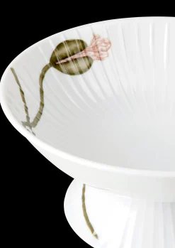 Hot Hammershøi Poppy Opsats Ø16 cm hvid m. deko | Køb her Kagefad & Etagere