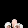Discount Hammershøi Poppy Vase miniature hvid m. deko 3 stk. Vaser & Urtepotteskjulere