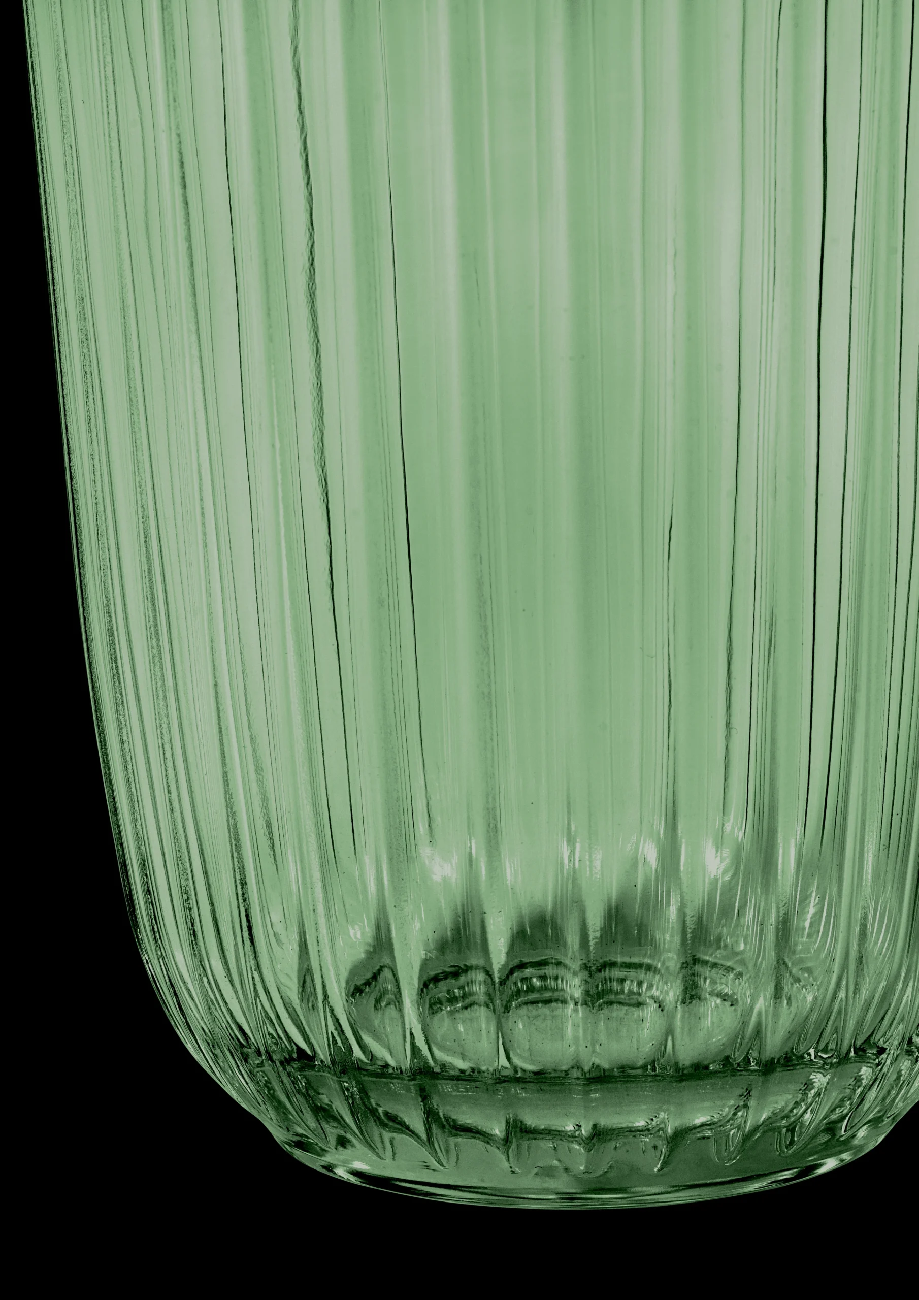 Clearance Hammershøi Vandglas 37 cl grøn 4 stk. | Køb her Vandglas