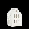 Clearance Lyshus Langkirke H10 i hvid fra serien Urbania Lysestager & Stearinlys|Lyshuse