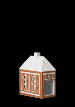 Sale Lyshus mellem i brun fra serien Gingerbread | Køb her Lysestager & Stearinlys|Lyshuse