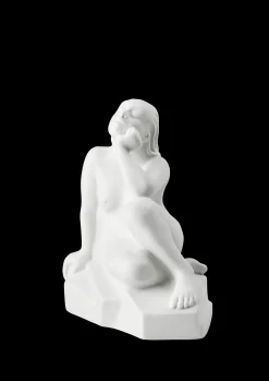 Outlet Moments of Being Silent Change H18.5 hvid | Køb her Træfigurer & Skulpturer