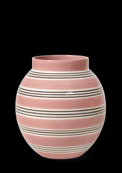 Omaggio Nuovo Vase H20.5 støvet rosa | Køb her Vaser & Urtepotteskjulere