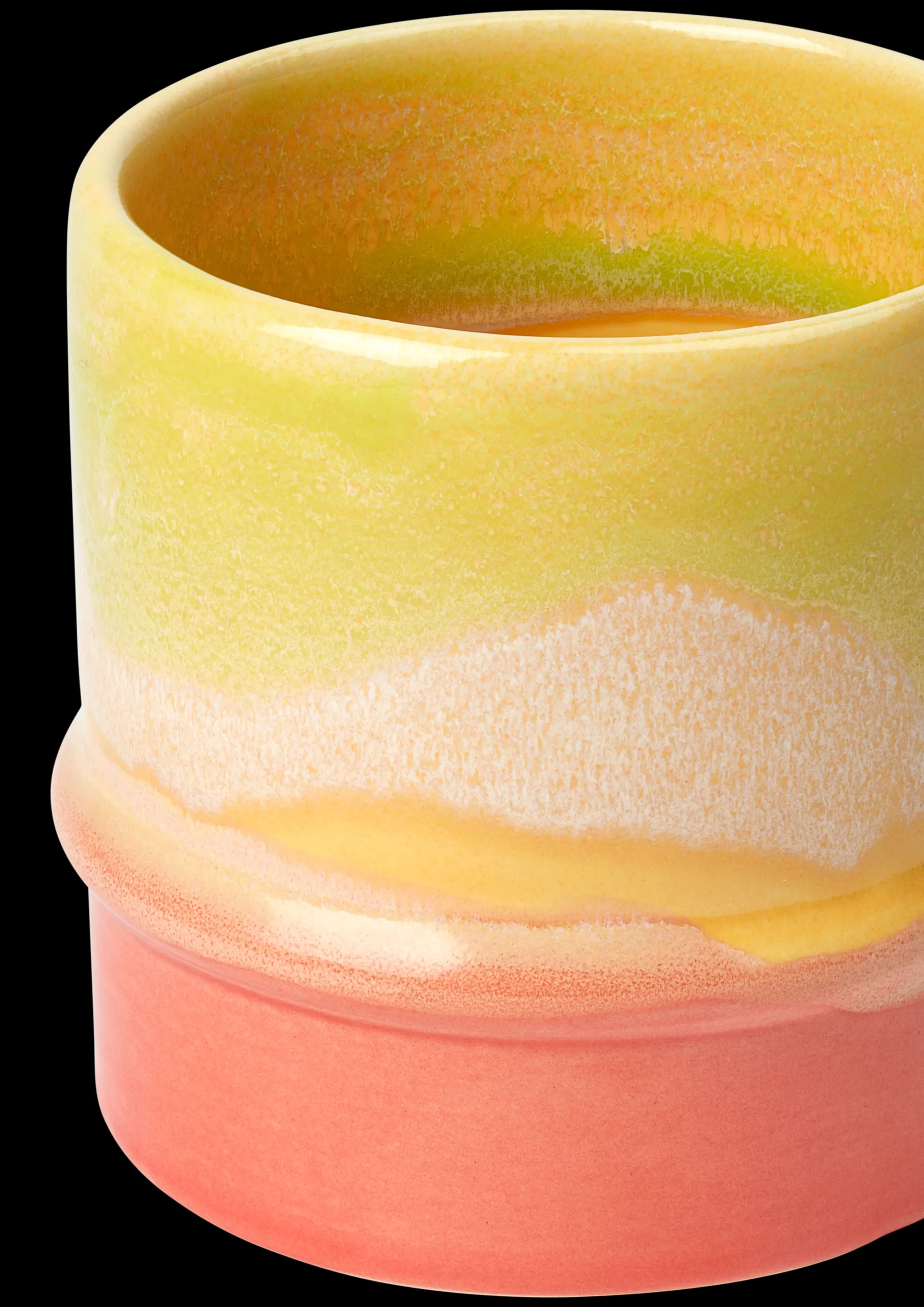 New Poppery Krus 36 cl yellow/apple green/pink Nyheder|Krus