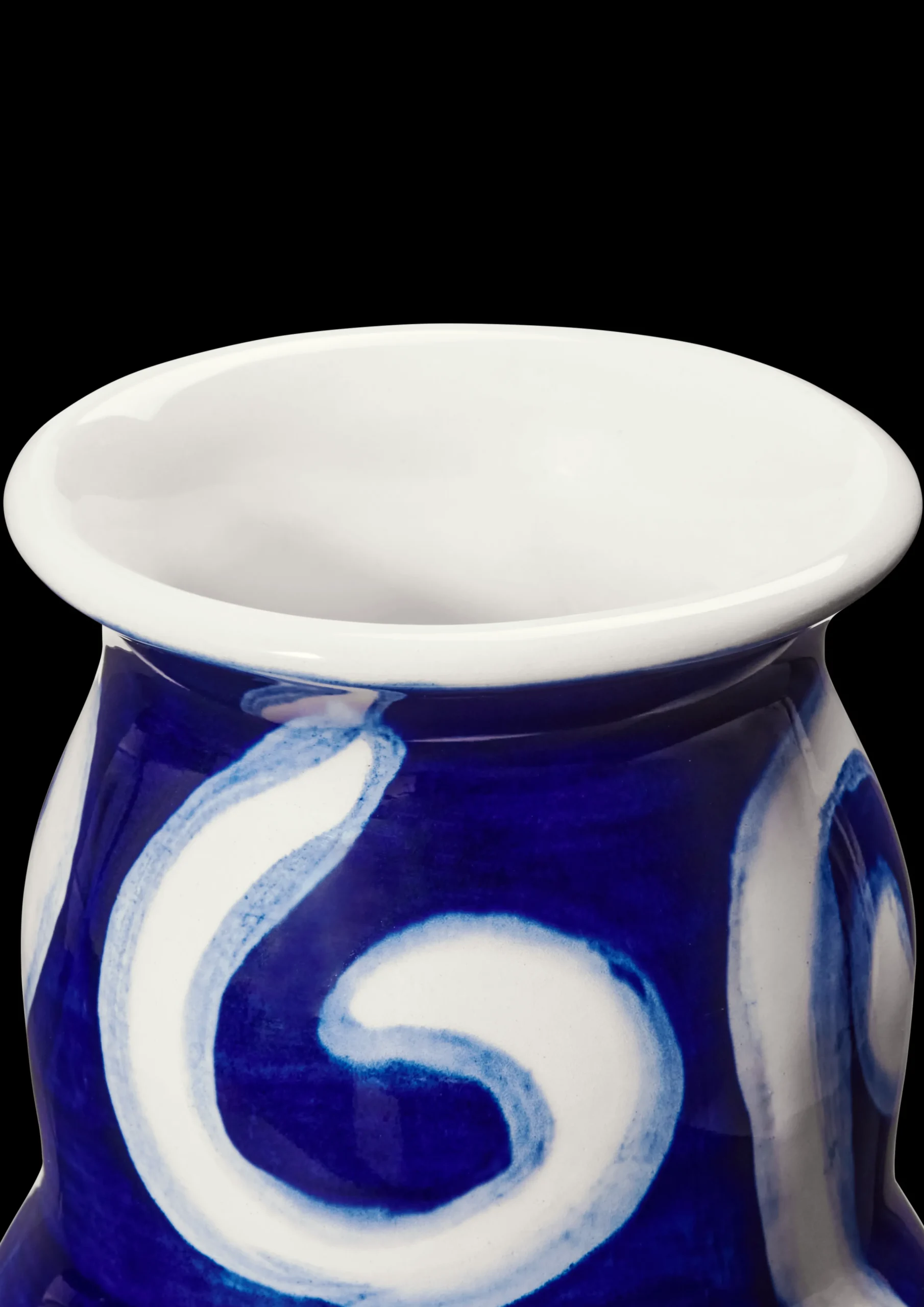 Clearance Vase H13 cm i blå fra serien Tulle | Køb her Vaser & Urtepotteskjulere