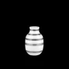 Sale Vase H12.5 cm i sølv fra serien Omaggio | Køb her Vaser & Urtepotteskjulere