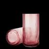 Lyngby Vase burgundy mundblæst glas Vaser & Urtepotteskjulere