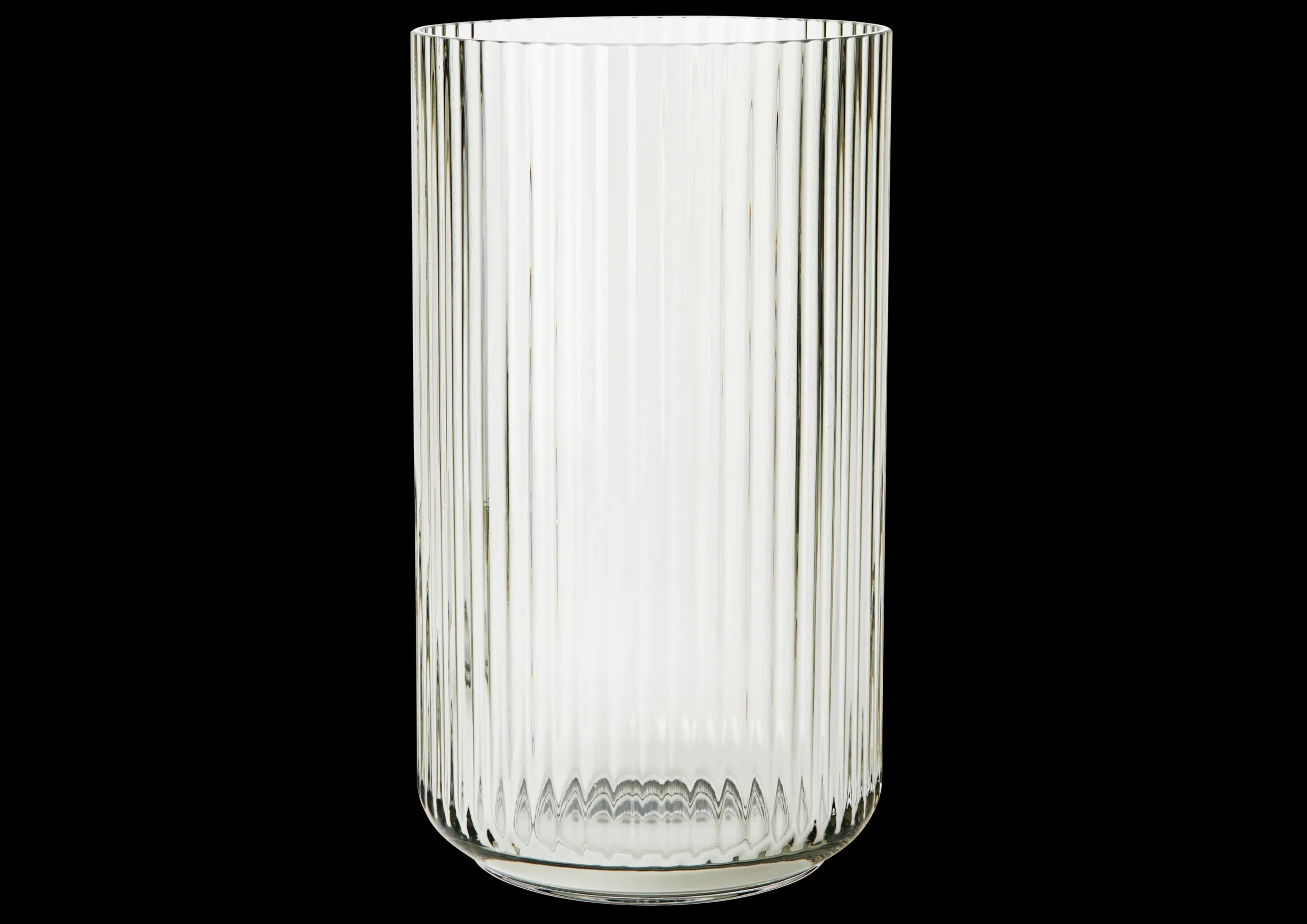 Clearance Lyngby Vase H31 smoke mundblæst glas Vaser & Urtepotteskjulere