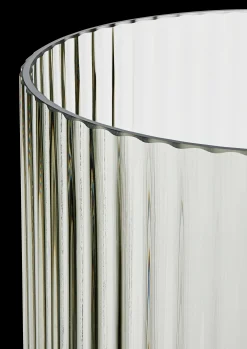 Clearance Lyngby Vase H31 smoke mundblæst glas Vaser & Urtepotteskjulere