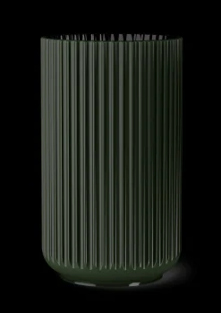 Discount Lyngby Vase H31 cm mørk grøn porcelæn Vaser & Urtepotteskjulere