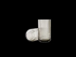 Sale Lyngby Vase H38 smoke mundblæst glas Vaser & Urtepotteskjulere
