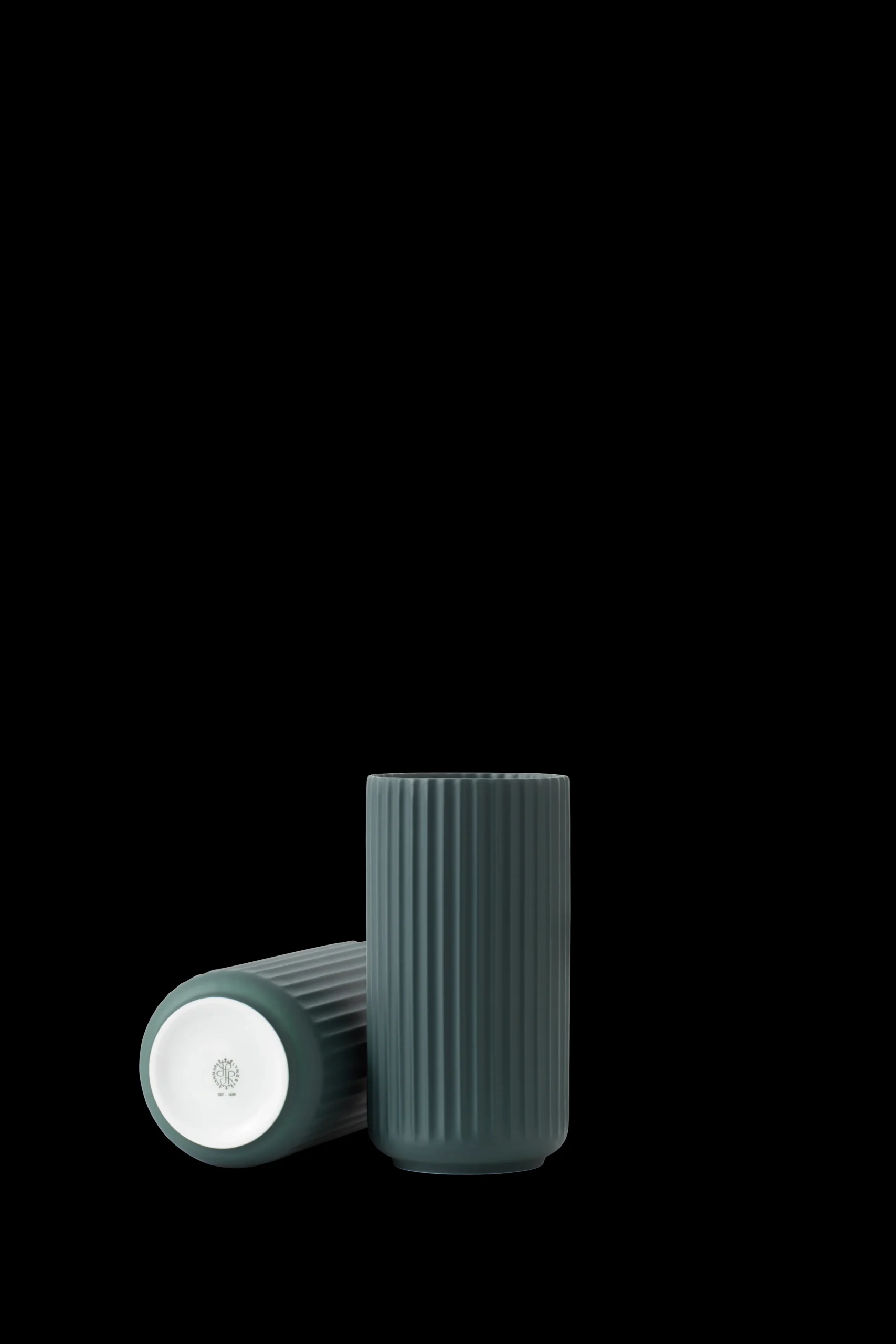 Hot Lyngby Vase H25 copenhagen green porcelæn Vaser & Urtepotteskjulere