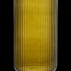 Best Lyngby Vase H38 olivengrøn mundblæst glas Vaser & Urtepotteskjulere