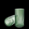 Lyngby Vase copenhagen green mundblæst glas Vaser & Urtepotteskjulere