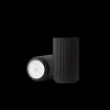 Online Lyngby Vase H25 sort porcelæn | Køb her Vaser & Urtepotteskjulere