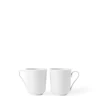Clearance Rhombe Krus med hank 33 cl hvid 2 stk. Krus