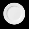 Hot Rhombe Tallerken Ø23 cm hvid | Køb her Frokosttallerkener|Stel