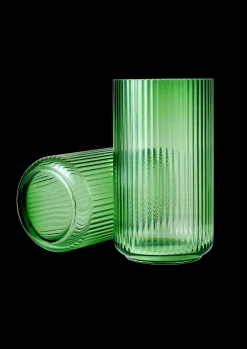 Online Vase H31 cm i grøn fra serien Lyngby Vaser & Urtepotteskjulere
