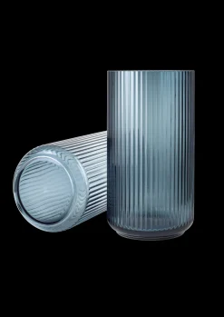 New Vase H38 cm i blå fra serien Lyngby Vaser & Urtepotteskjulere