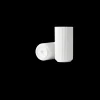 Outlet Vase H20.5 cm i hvid fra serien Lyngby Vaser & Urtepotteskjulere