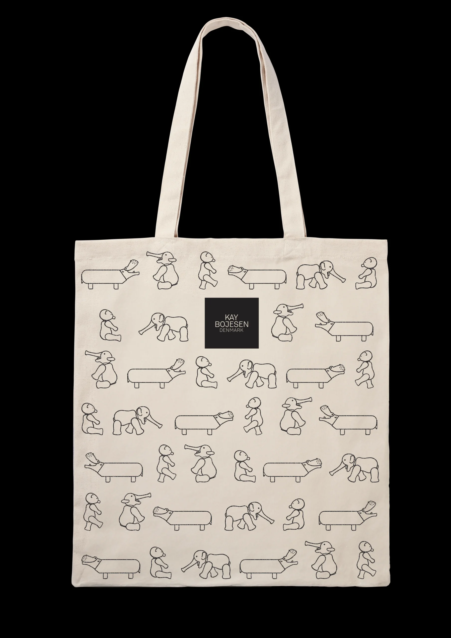 Outlet Mulepose Liliput Dyr 40x45 cm | Ikonisk Dansk Design Nyheder|Tasker & Toilettasker