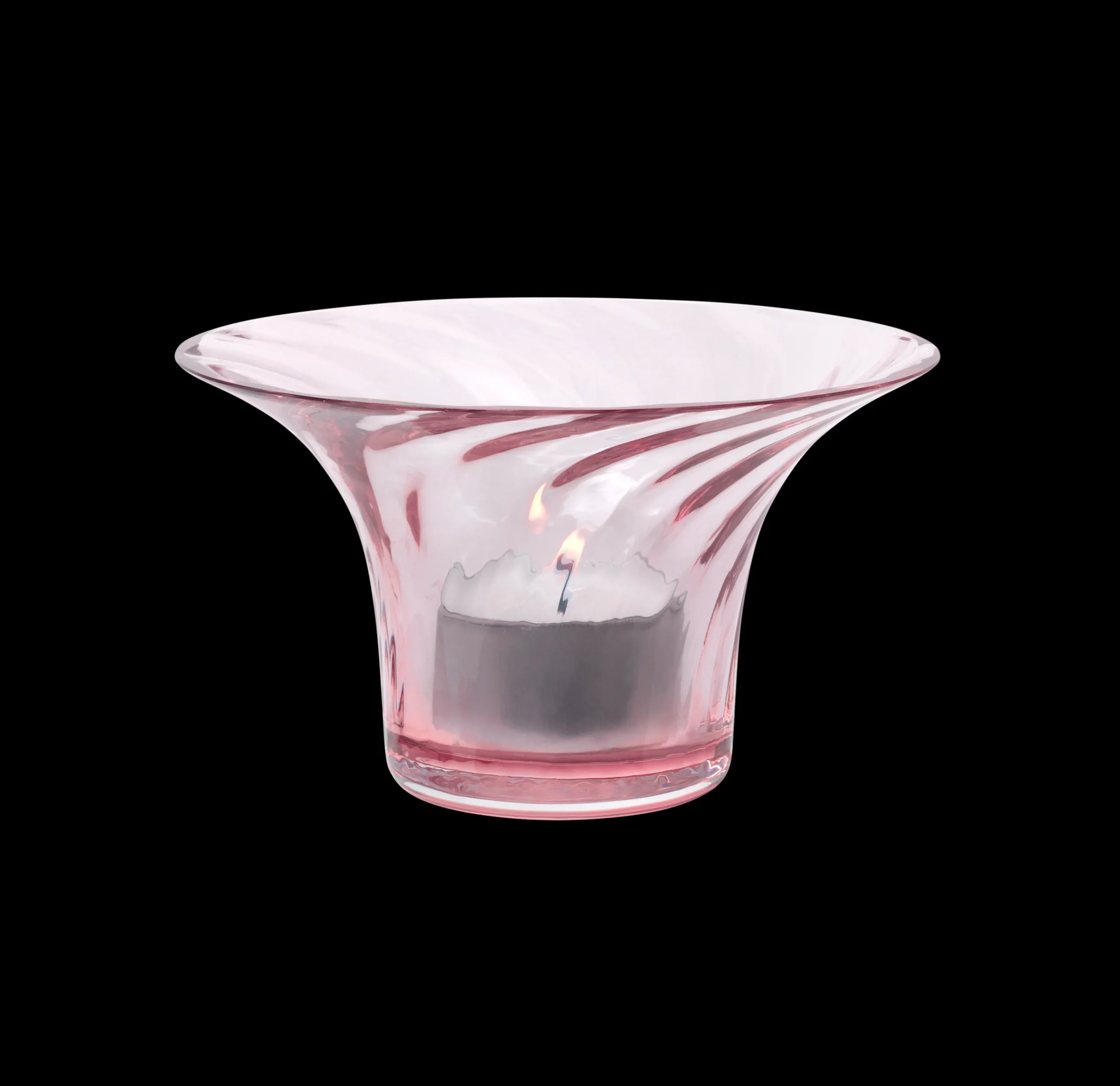 Online Filigran Optic Jubilæums Fyrfadsstage blush Lysestager & Stearinlys|Fyrfadsstager