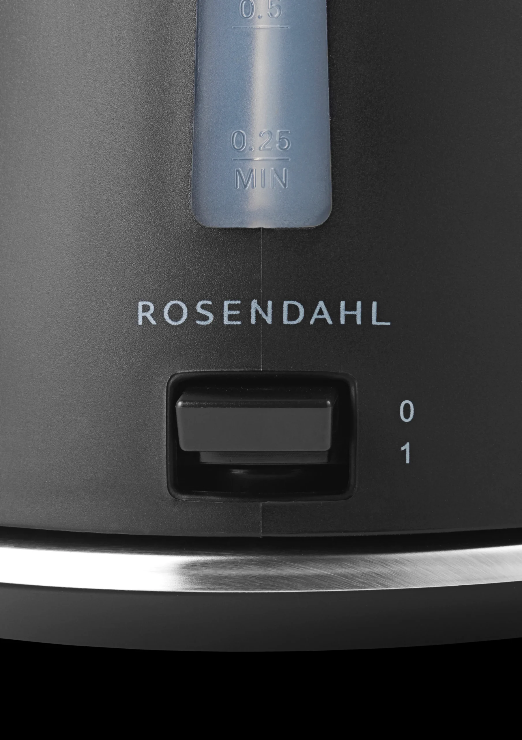 Hot Grand Cru Elkedel 1,4 l sort/stål | Køb her Elkedler