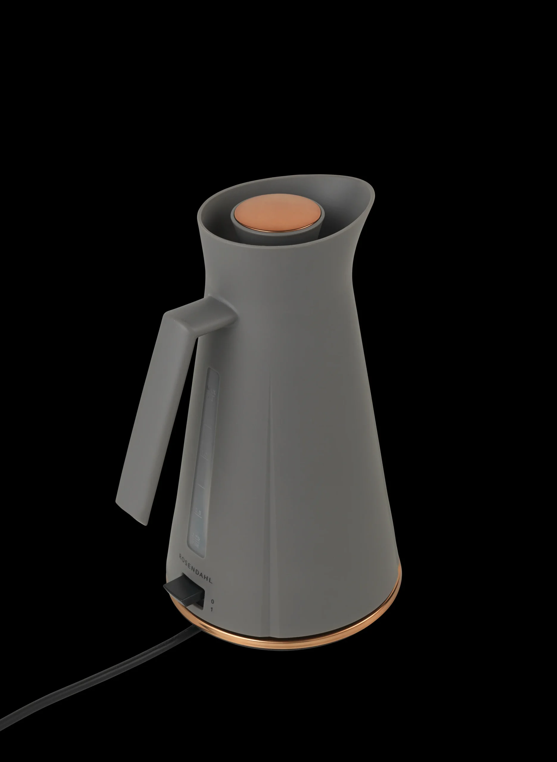 Outlet Grand Cru Elkedel 1,4 l ash/patineret stål Elkedler