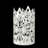 Clearance Lysestage Ø9.5 cm i sølv fra serien Karen Blixen Lysestager & Stearinlys|Fyrfadsstager