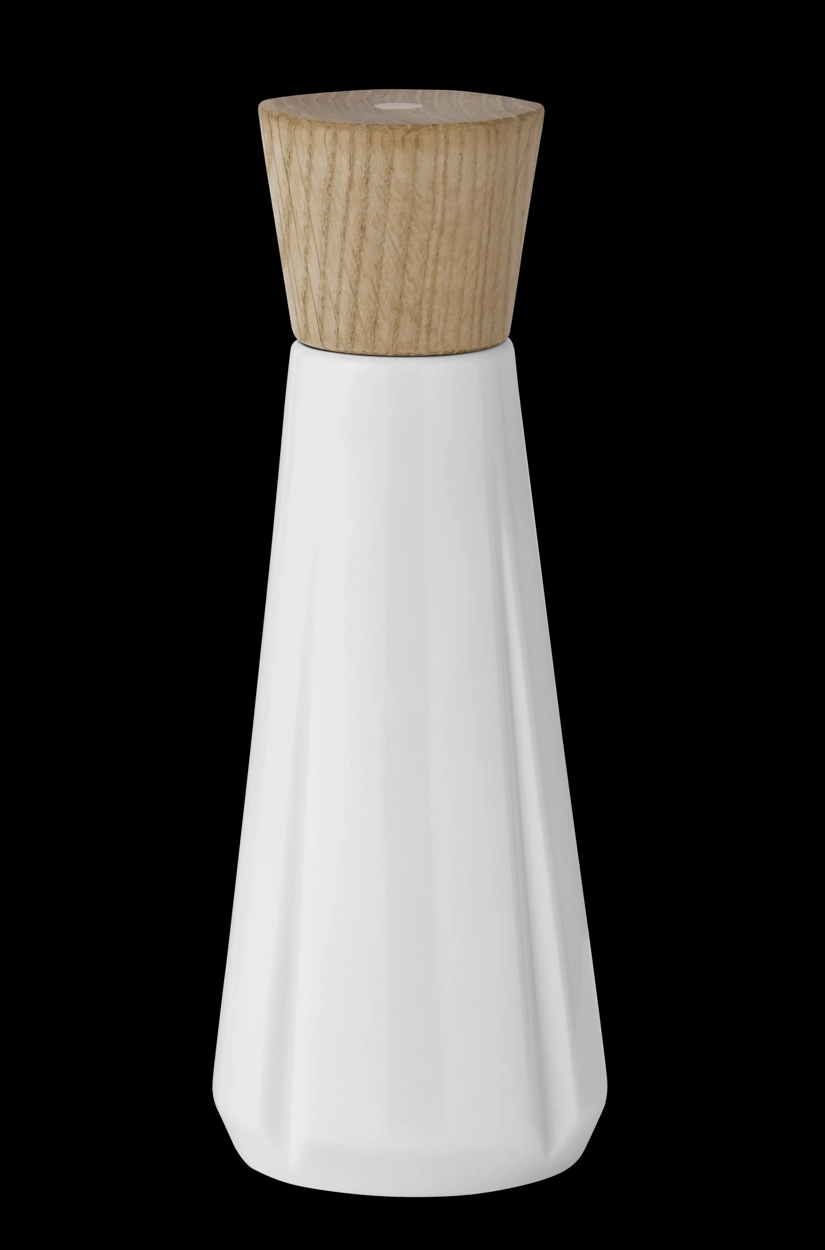 Saltkværn H19 cm i hvid fra serien Grand Cru Salt & Peber