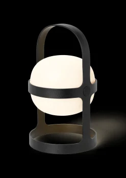 Clearance Solar H25 cm i sort fra serien Soft Spot | Køb her Lanterner|Solarlamper